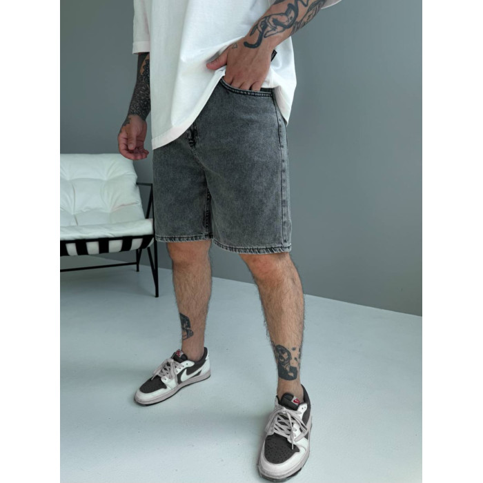 Джинсові шорти oversize
