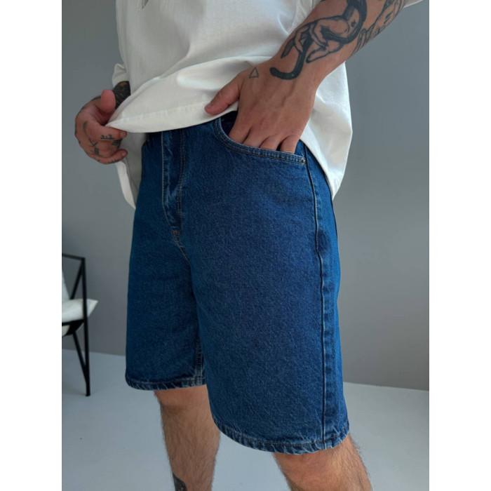 Джинсові шорти oversize
