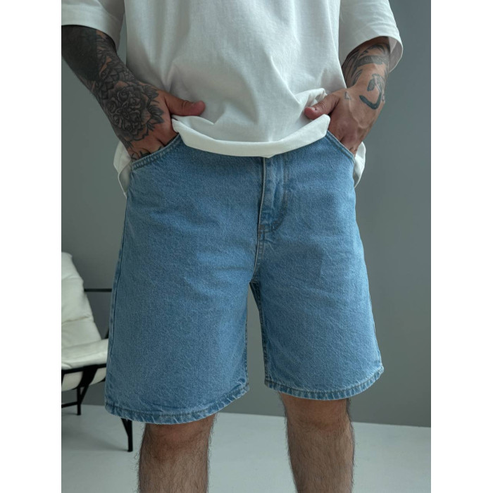Джинсові шорти oversize
