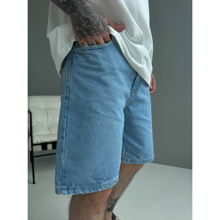 Джинсові шорти oversize