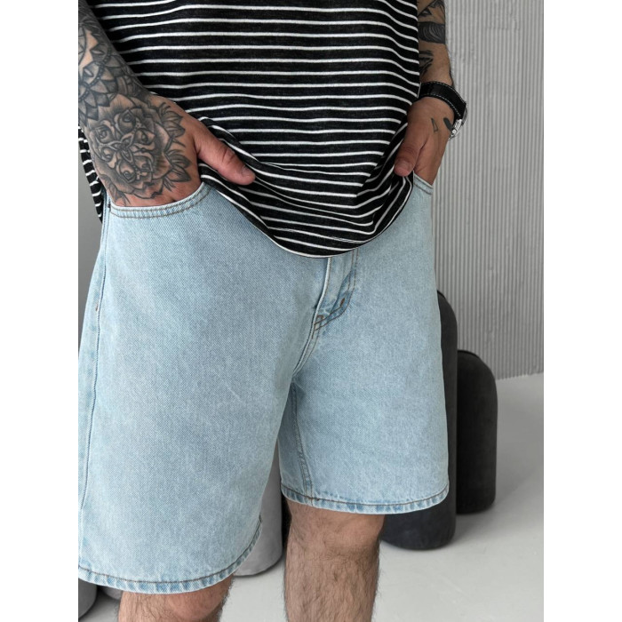 Джинсові шорти oversize