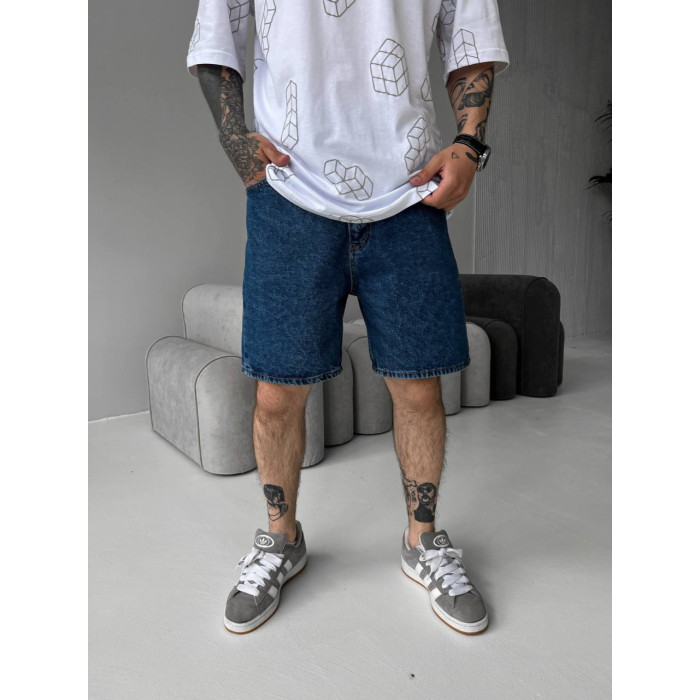 Джинсові шорти oversize