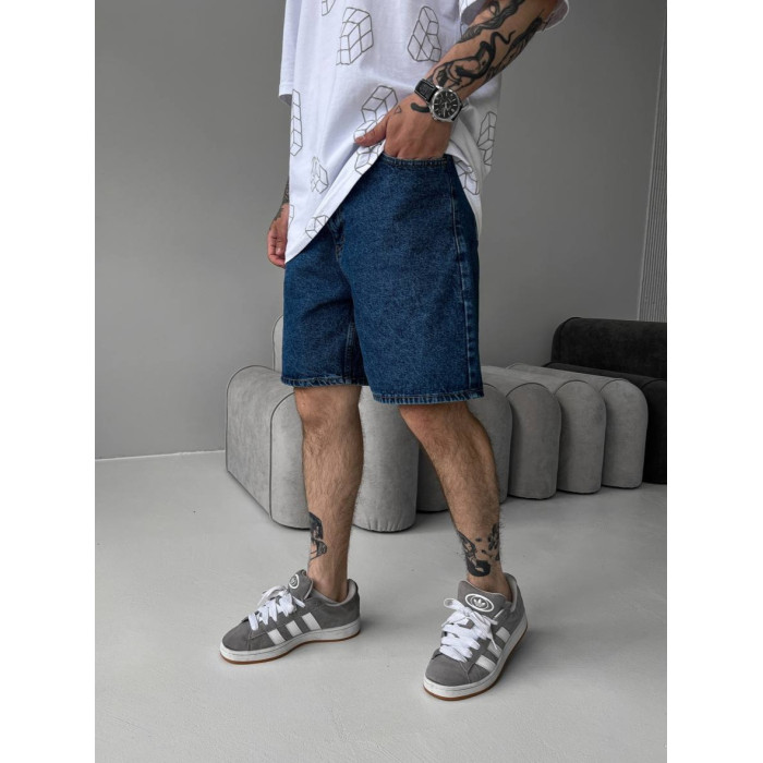 Джинсові шорти oversize