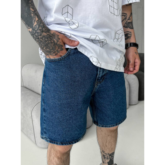 Джинсові шорти oversize