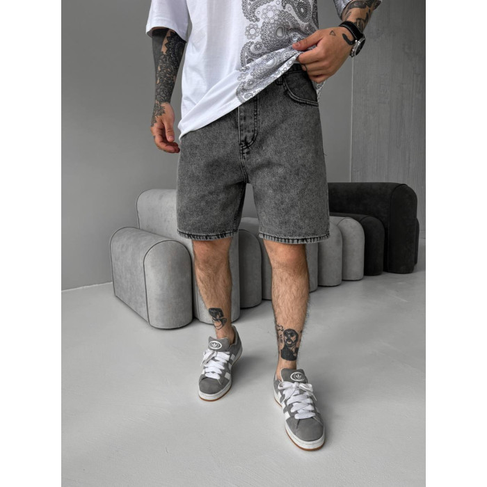 Джинсові шорти oversize