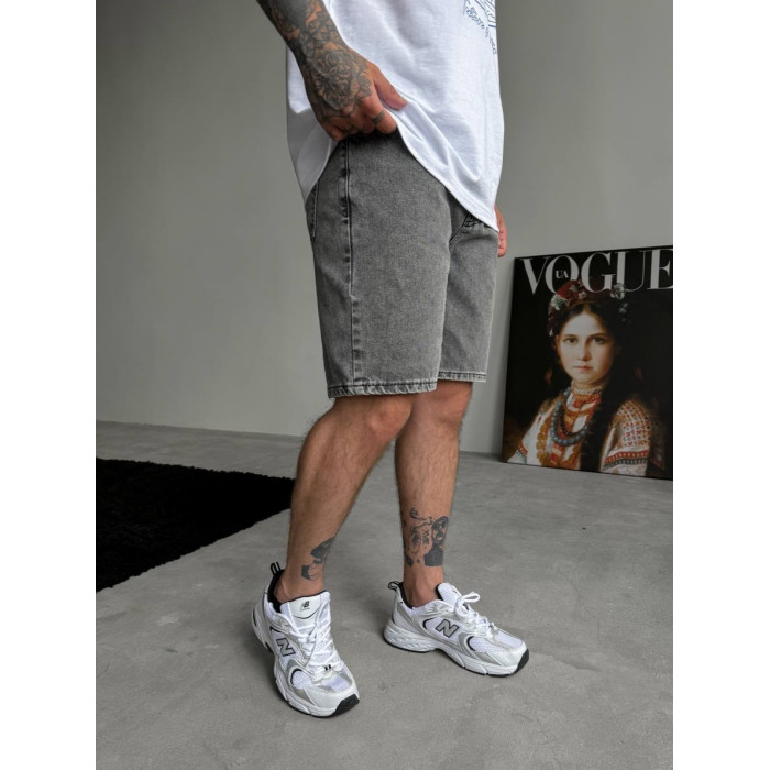 Джинсові шорти oversize
