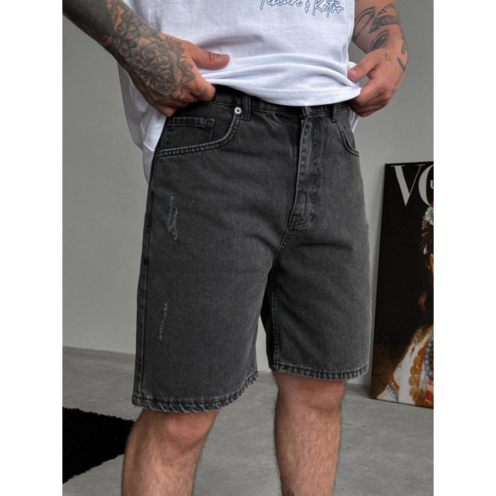 Джинсові шорти oversize