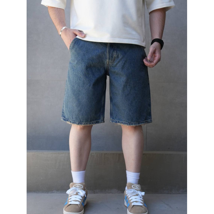 Джинсові шорти oversize