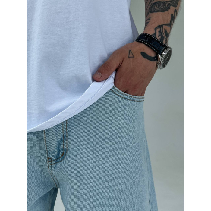 Джинсові шорти oversize