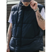 Стьобаний жилет oversize