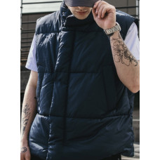 Стьобаний жилет oversize