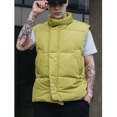 Стьобаний жилет oversize