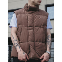 Стьобаний жилет oversize