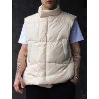 Стьобаний жилет oversize