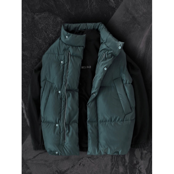 Стьобаний жилет oversize