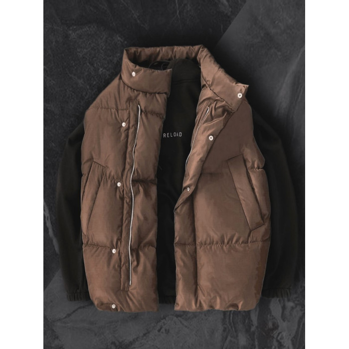 Стьобаний жилет oversize