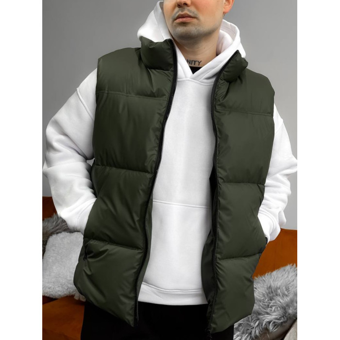 Стьобаний об'ємний жилет