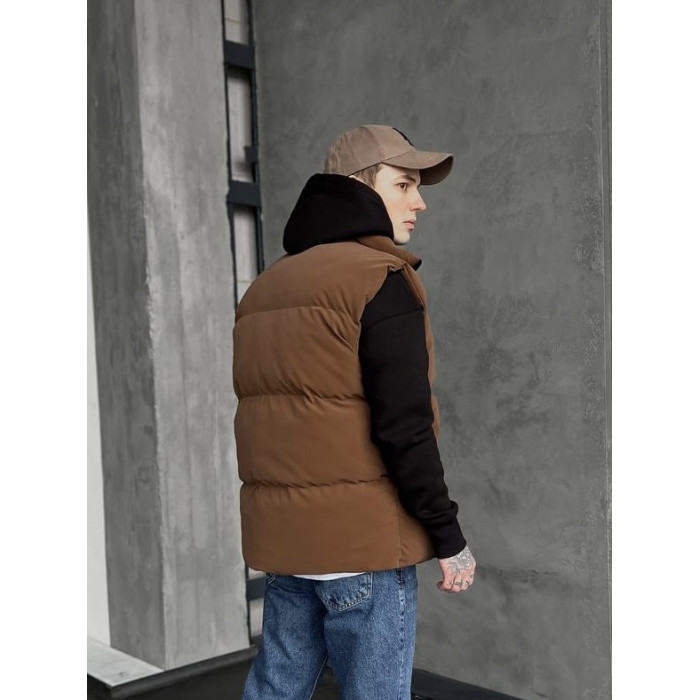 Матовий жилет oversize