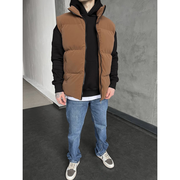 Матовий жилет oversize