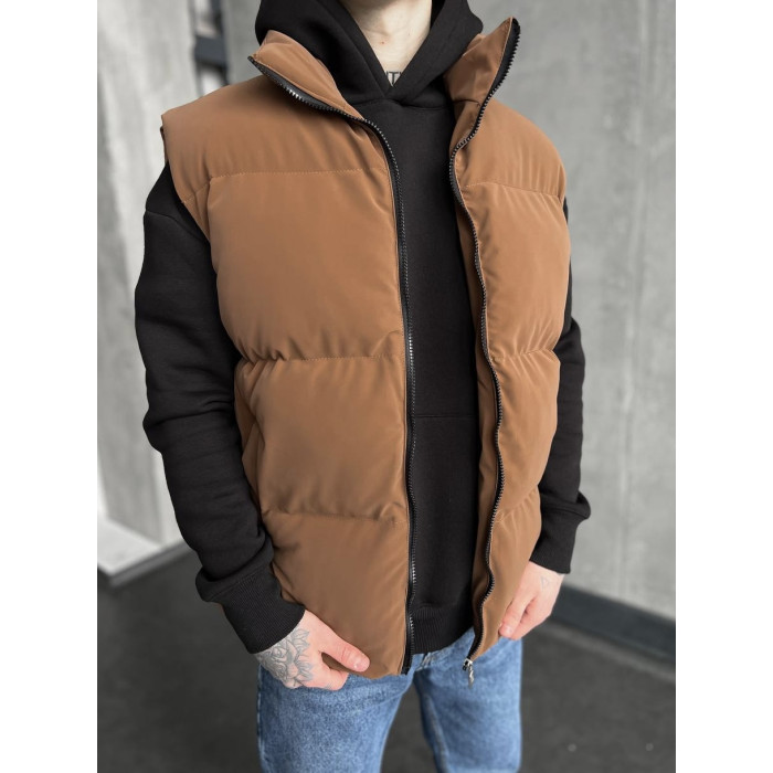 Матовий жилет oversize