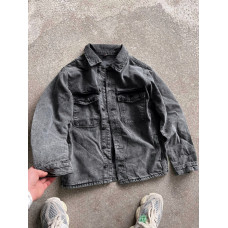 Джинсова oversize куртка