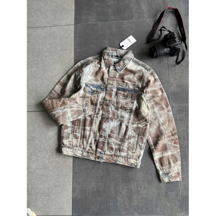 Джинсова oversize куртка