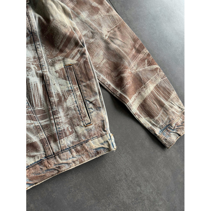 Джинсова oversize куртка