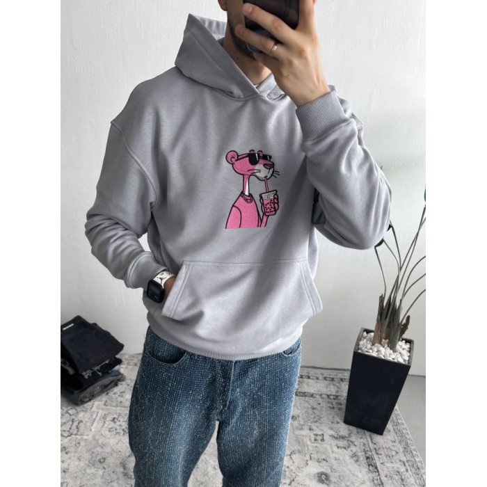 Oversize худі з принтом