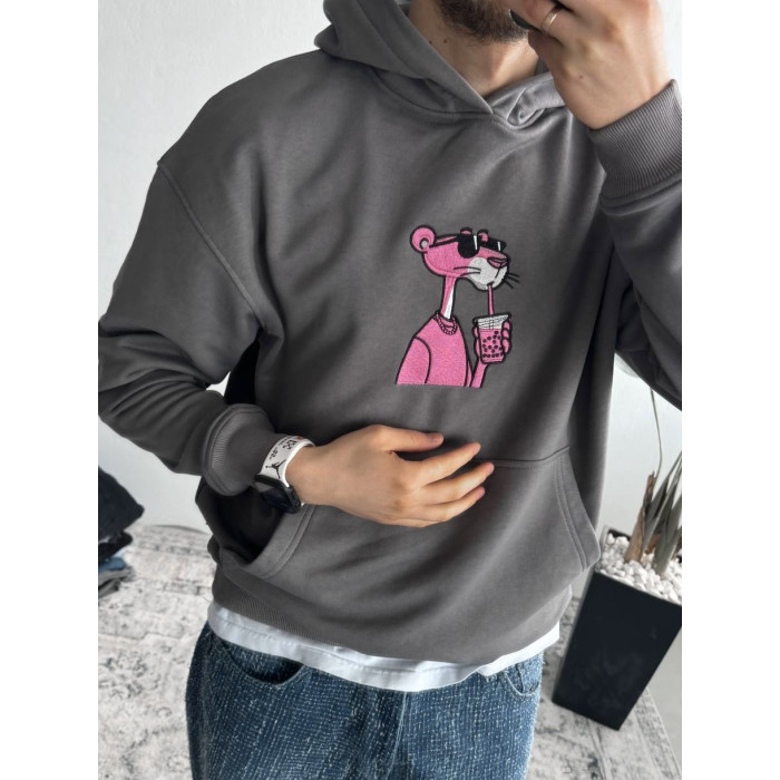 Oversize худі з принтом