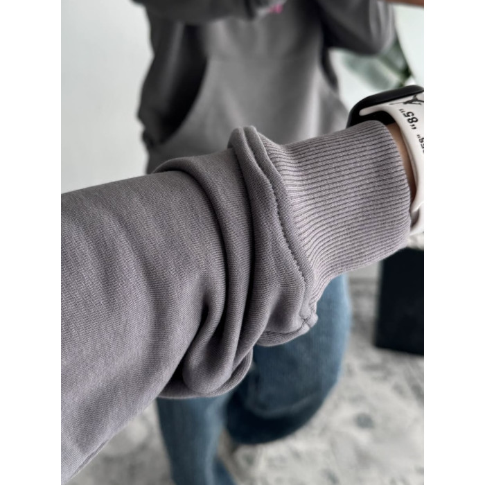 Oversize худі з принтом