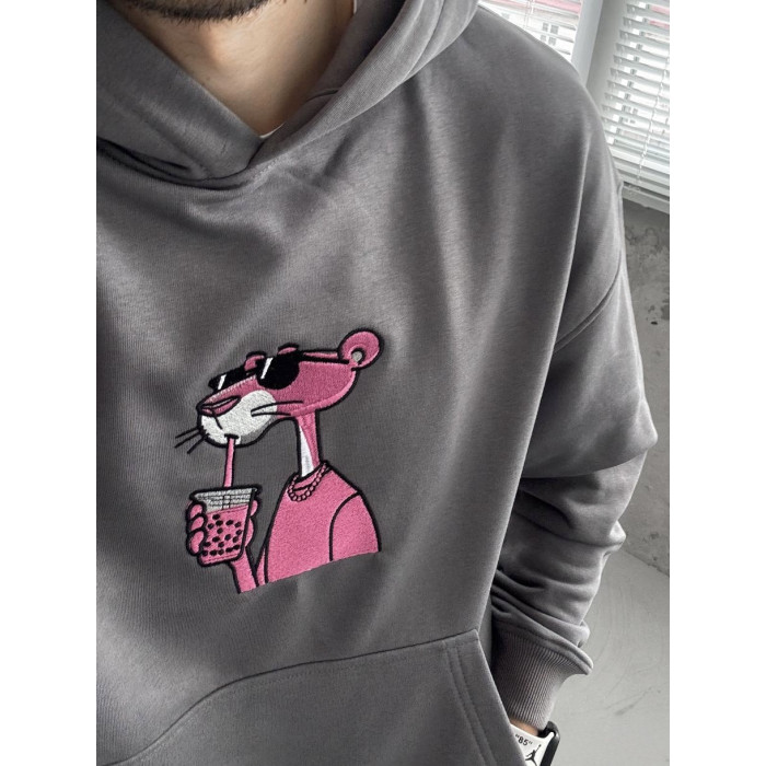 Oversize худі з принтом