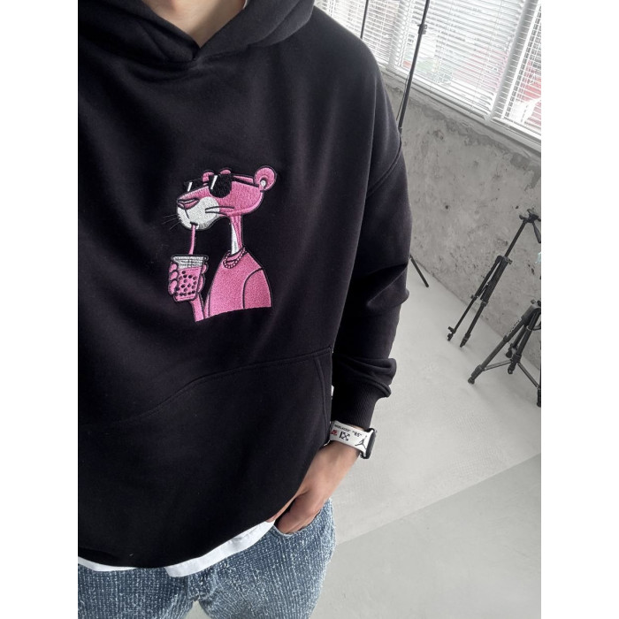 Oversize худі з принтом
