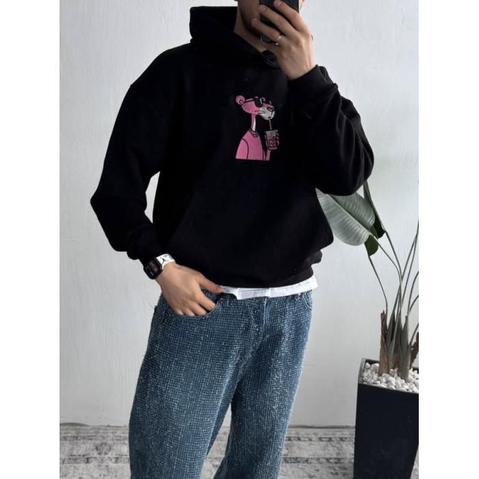 Oversize худі з принтом