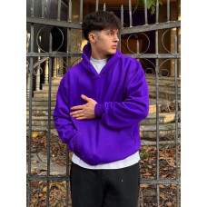 Базовий oversize худі на флісі	