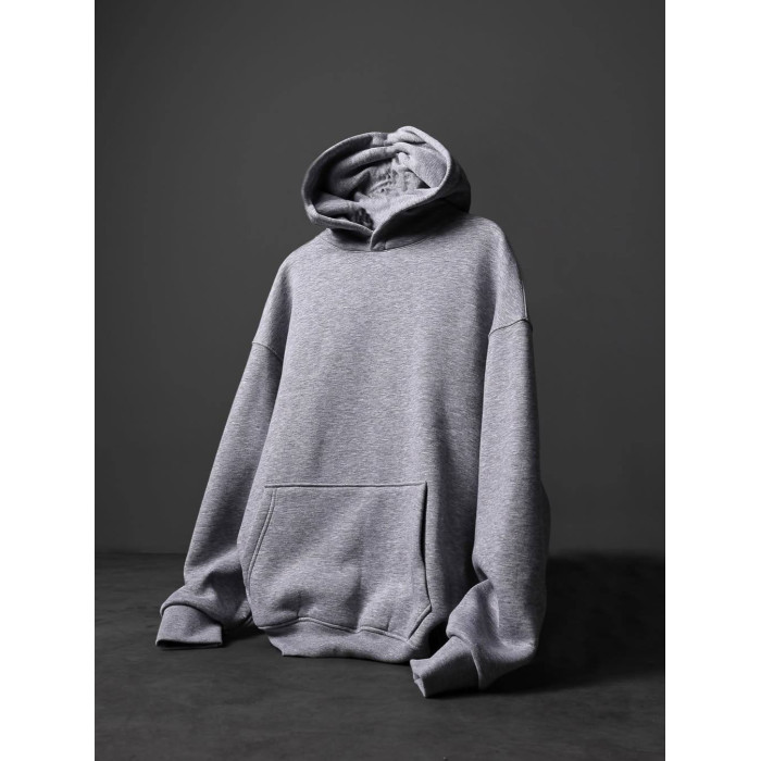 Базовий oversize худі на флісі	