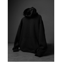 Базовий oversize худі на флісі	