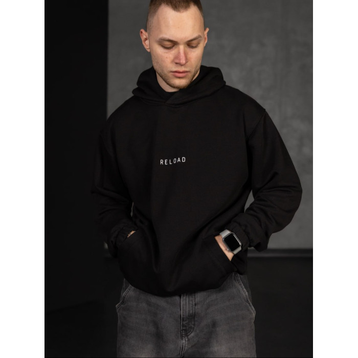 Oversize худі з принтом