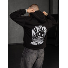 Oversize худі з принтом