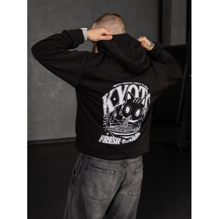 Oversize худі з принтом