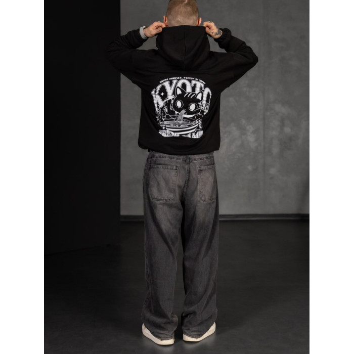 Oversize худі з принтом