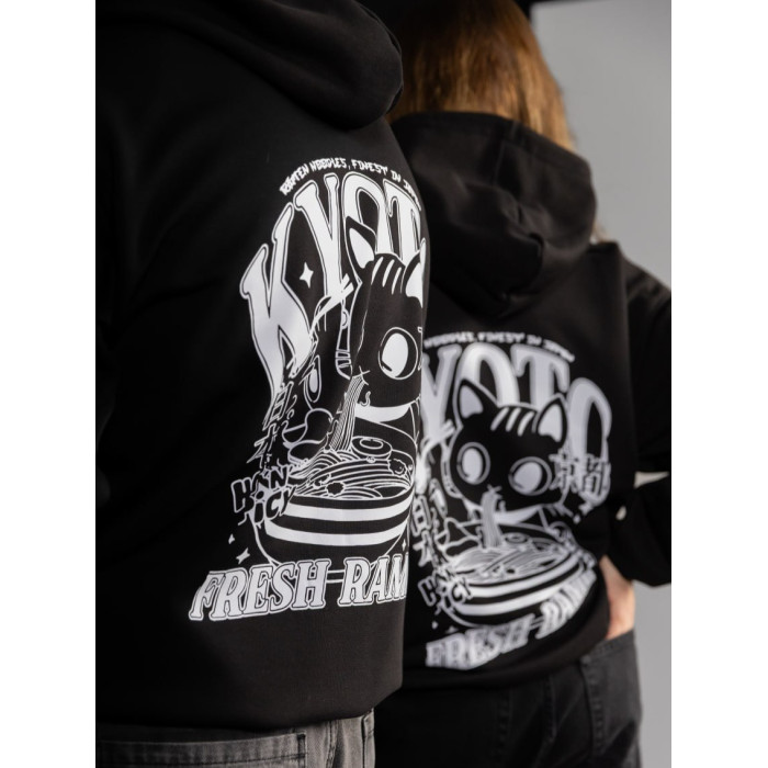 Oversize худі з принтом