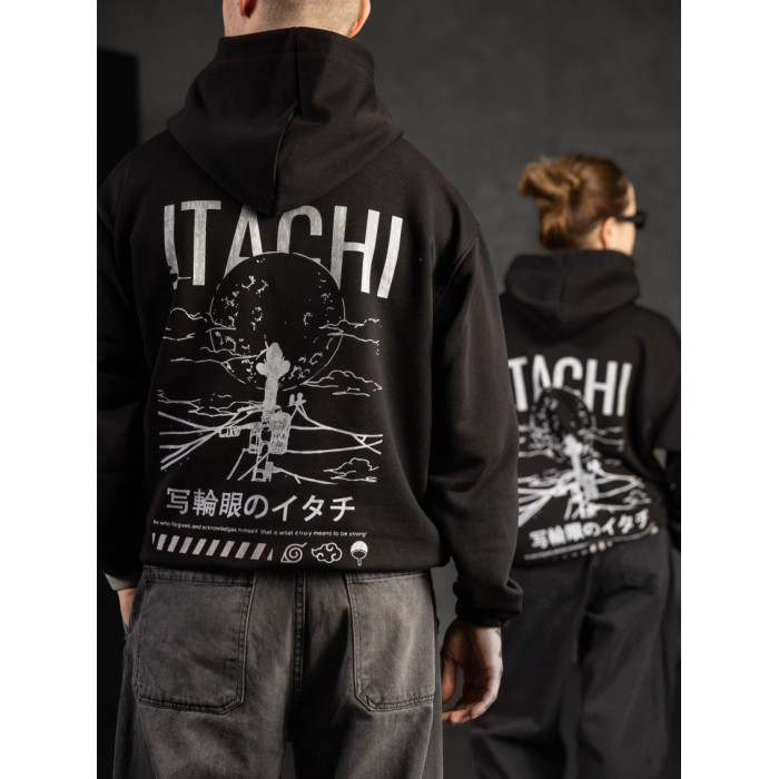 Oversize худі з принтом