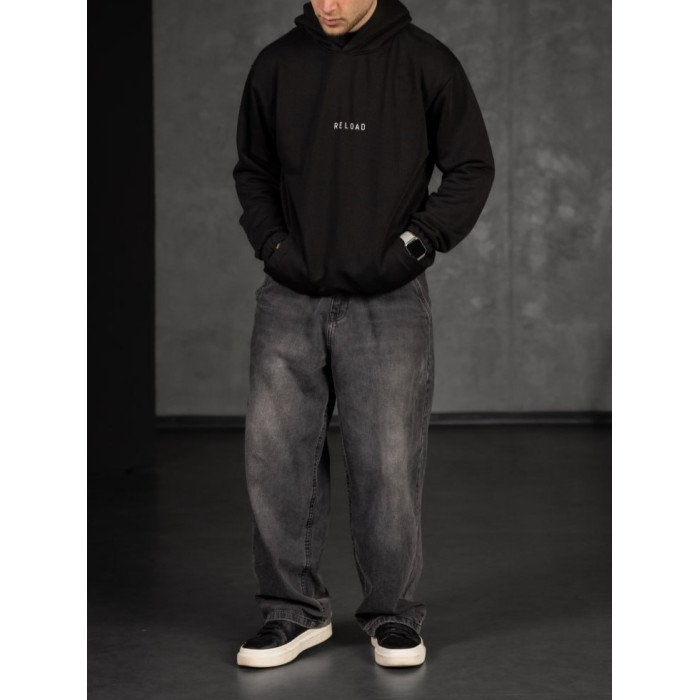 Oversize худі з принтом