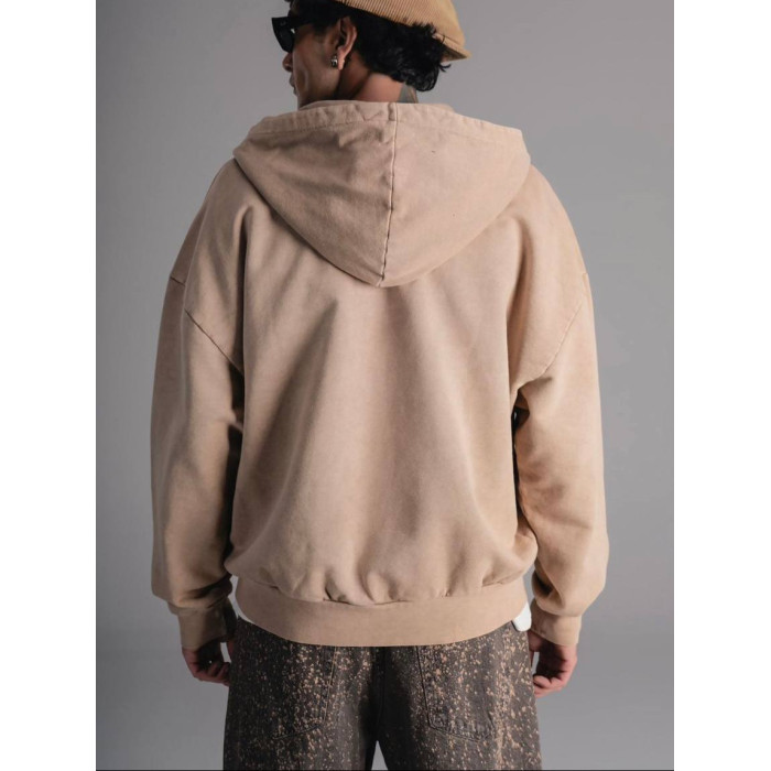 Oversize зіп-худі Washed