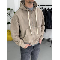 Oversize зіп-худі Washed