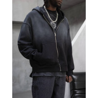 Oversize зіп-худі Washed