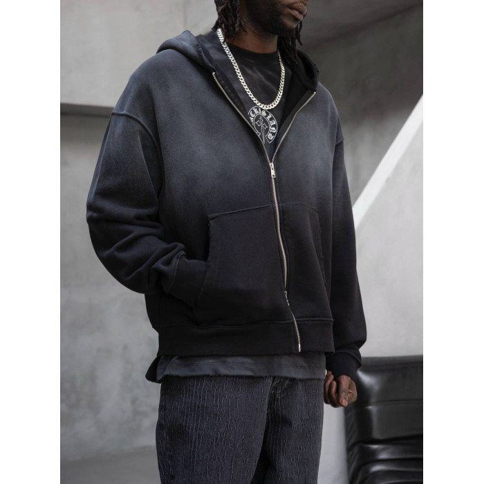 Oversize зіп-худі Washed