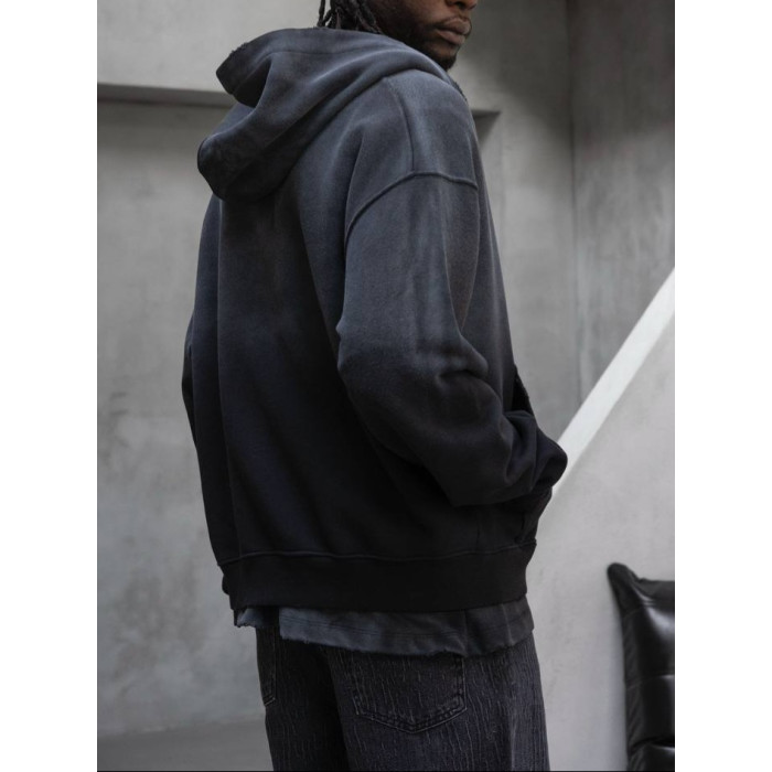 Oversize зіп-худі Washed