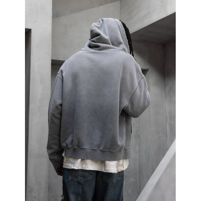 Oversize зіп-худі Washed