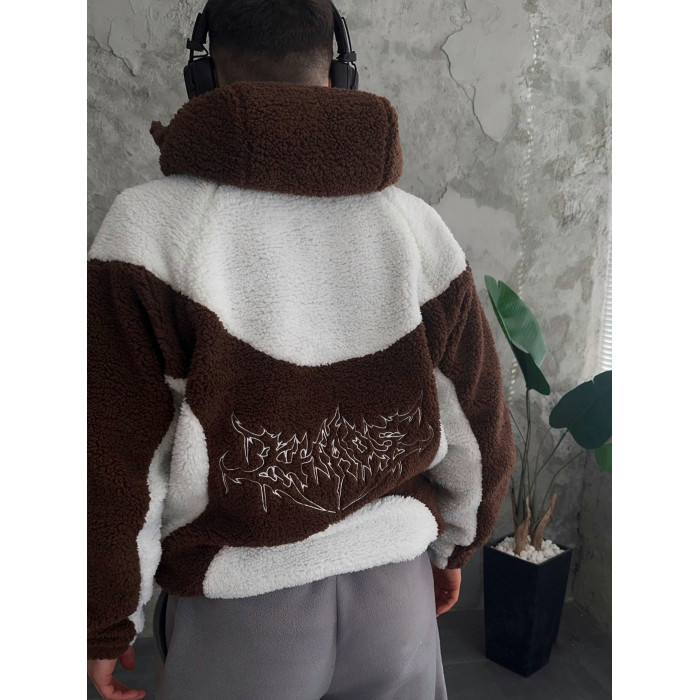 Плюшевий худі oversize